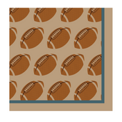 Tailgate Cocktail Napkins: Footballs/20pk