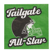 Tailgate Cocktail Napkins: All-Star/20pk