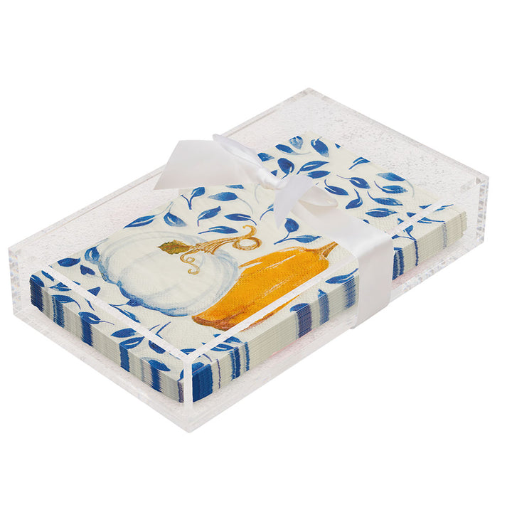 Thanksgiving Guest Towel with Napkin Tray