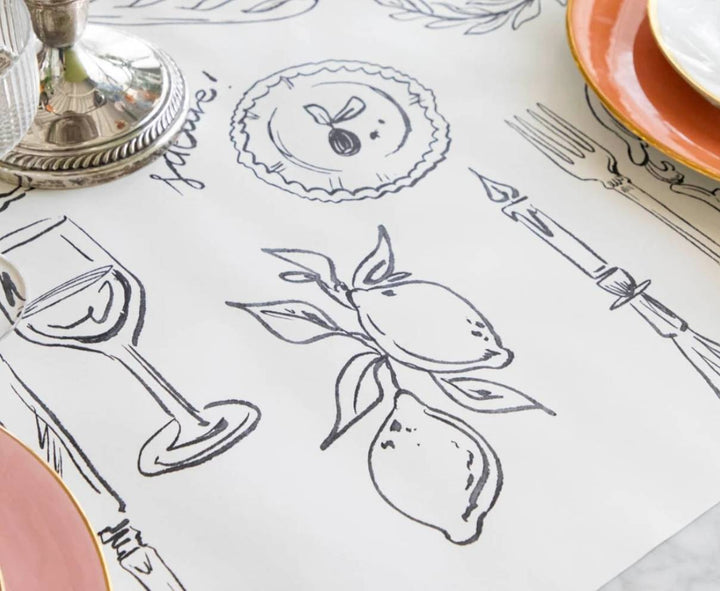 Dinner Party Runner - 30" x 25'