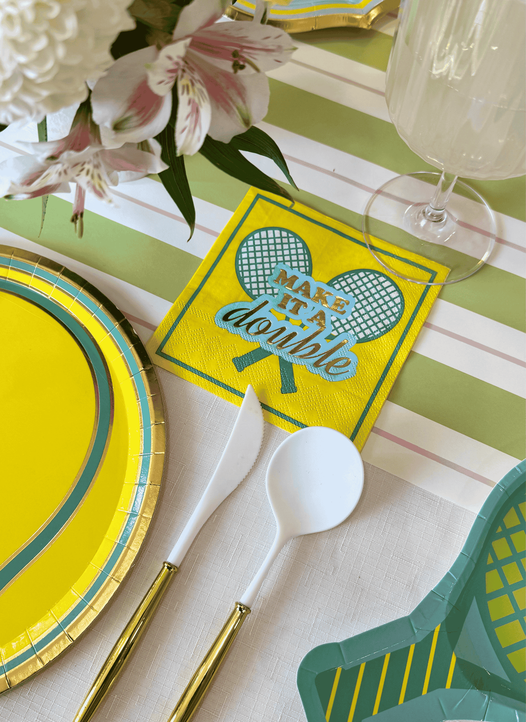 Make It A Double Cocktail Napkins/40pk