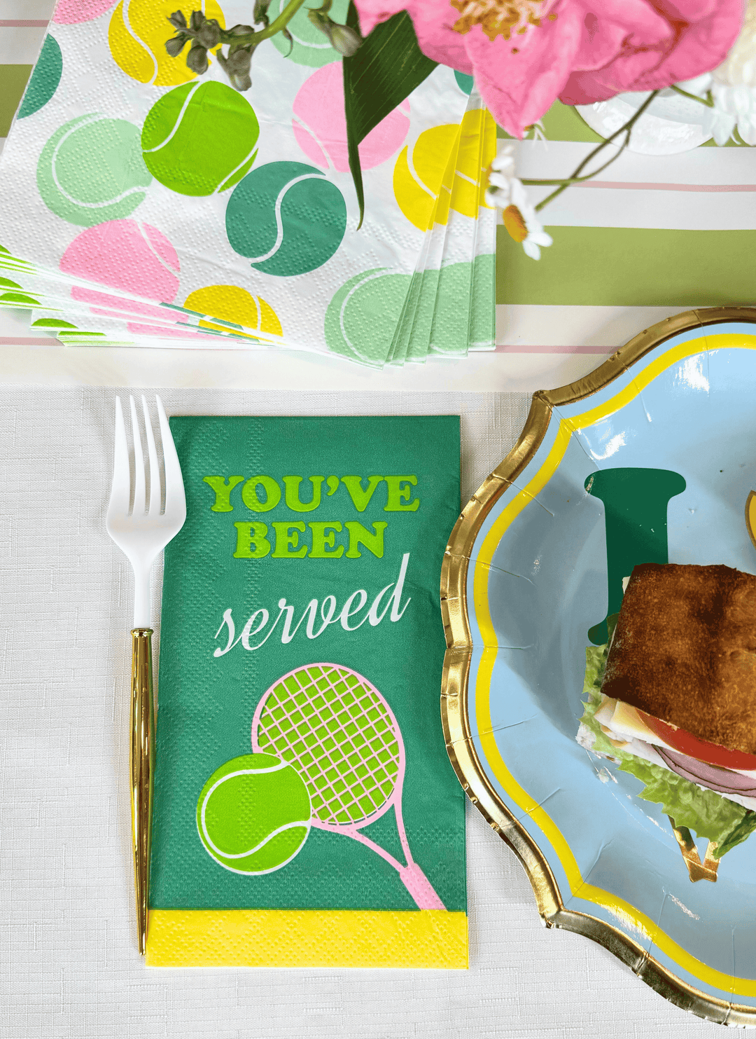 You've Been Served Table Setting