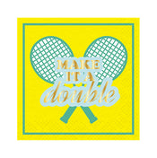 Make It A Double Cocktail Napkins/40pk
