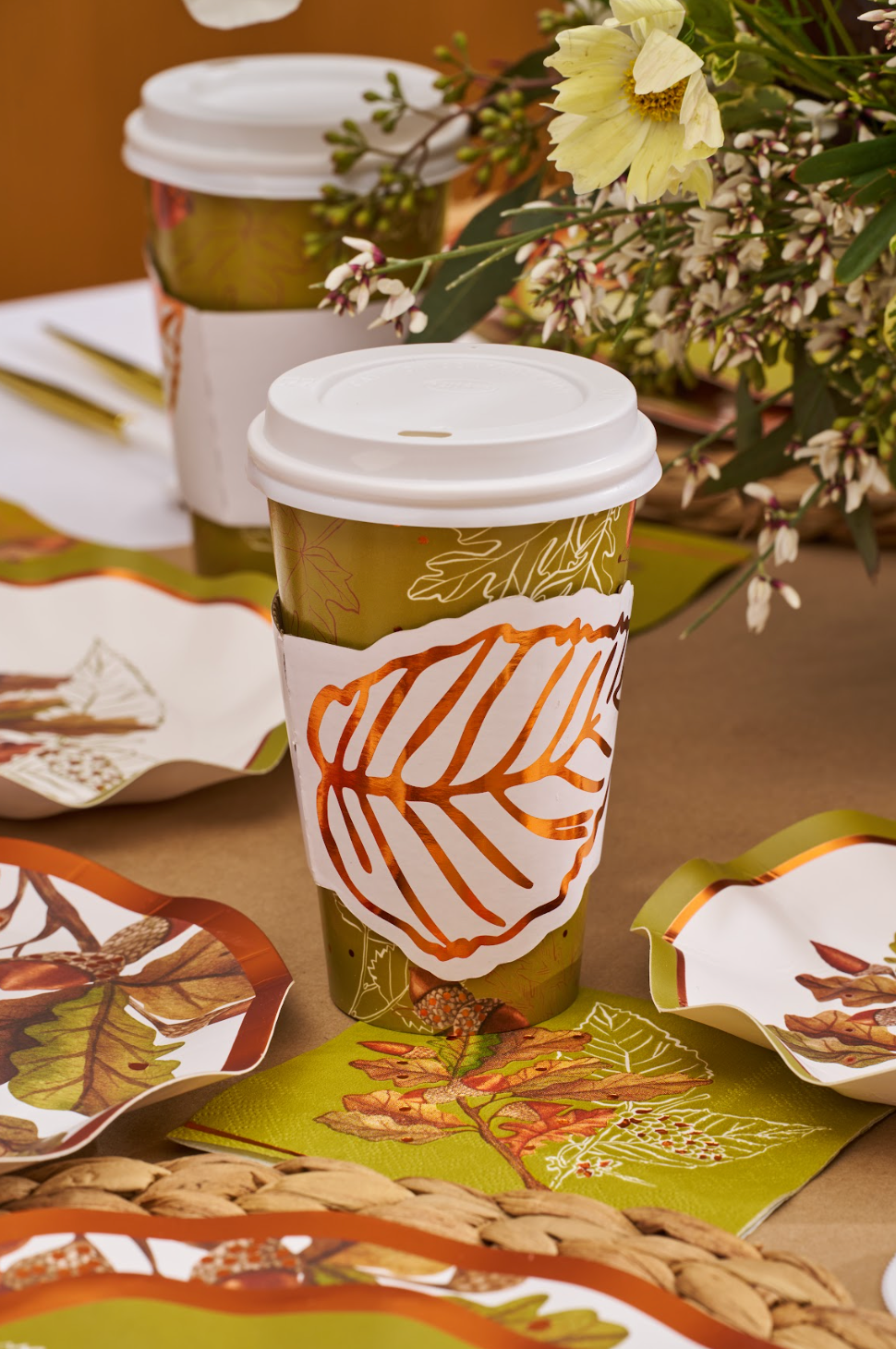 Acorn and Oak Table Setting