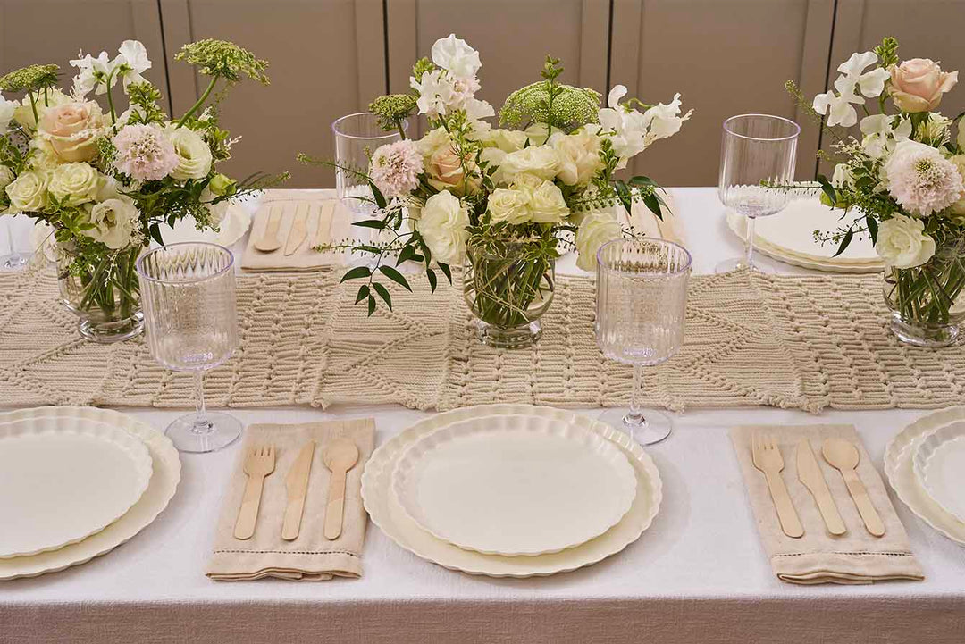 Simply Eco Dinner Plate- White/8pkg