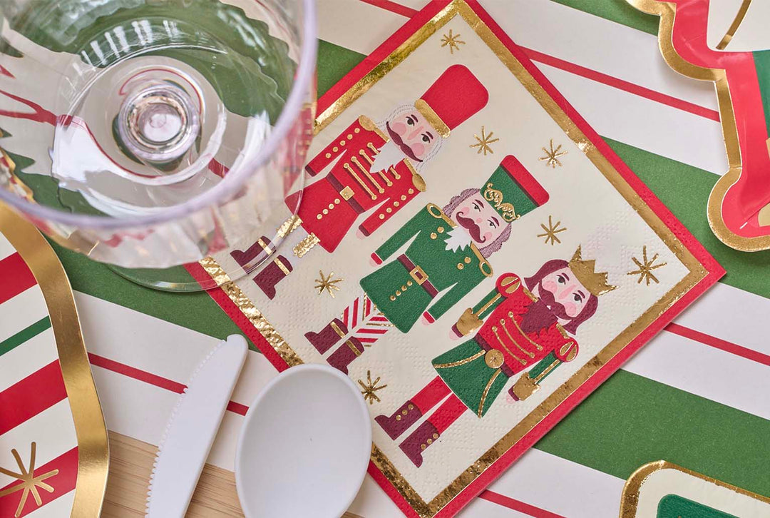Nutcracker Christmas Table Setting