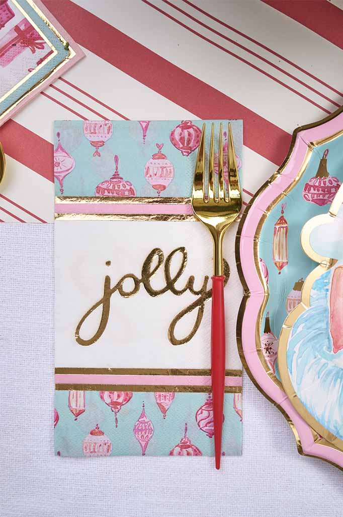 Guest Towel Jolly Holiday/20 pkg