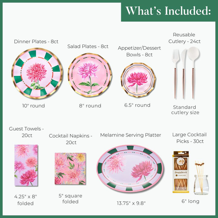 The Ultimate Summer Tablescape: Dahlia Garden