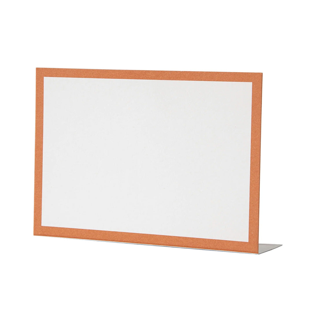 Orange Frame Place Card/12ct
