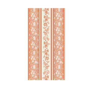 Pumpkin Burleigh Stripe Guest Towels/16pk