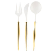 Gold Bella Assorted Plastic Cutlery/24pc, Service for 8