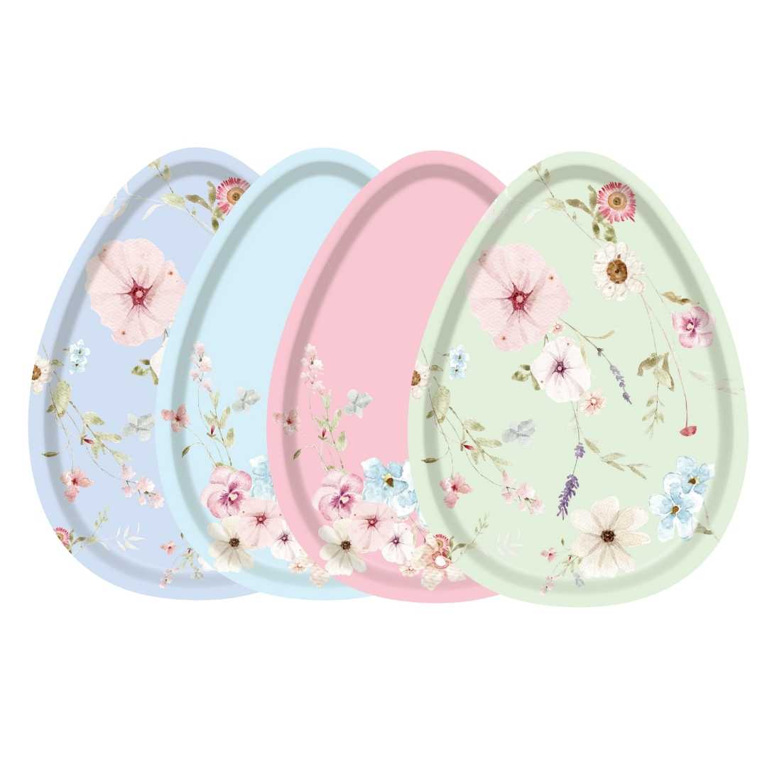 Egg Salad Plate Easter Fields Assorted - 16pkg