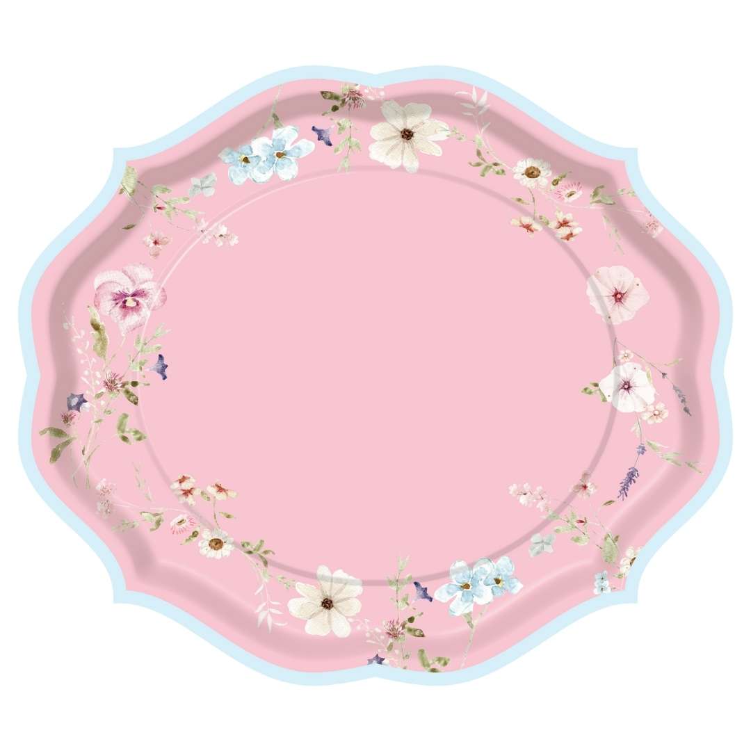 Easter Fields Platter Plates/16pk