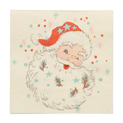 Vintage Santa Cocktail Napkins/20pk