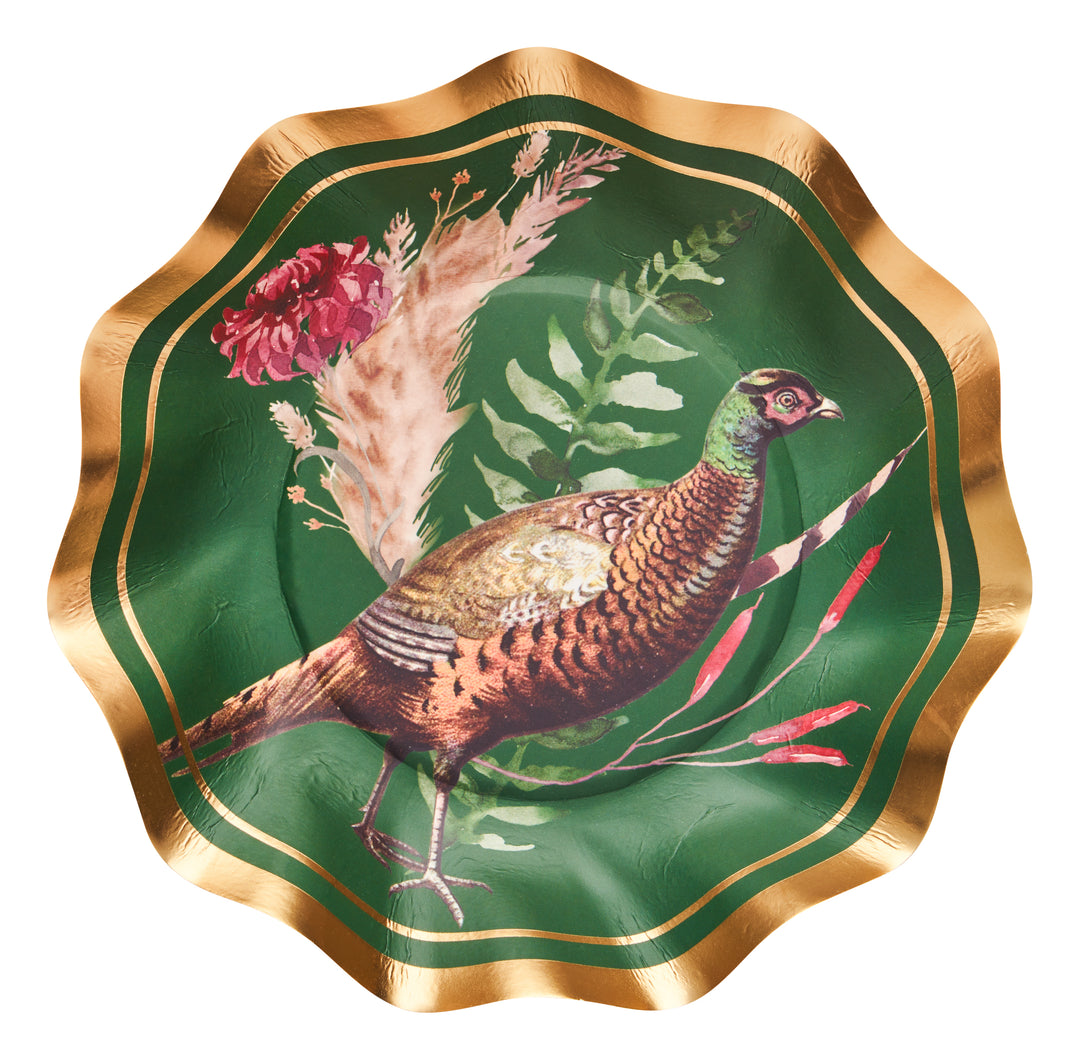 Feather Grove Wavy Paper Appetizer/Dessert Bowl/8pk Info