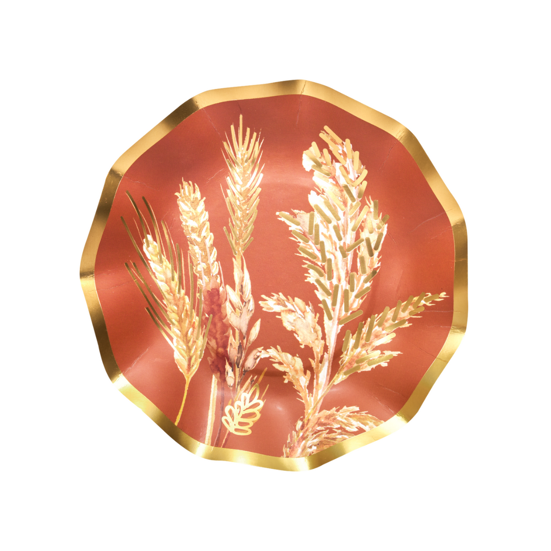 Harvest Wheat Appetizer/Dessert Bowls/8pk