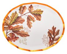 Acorn and Oak Platter Plate/8pk