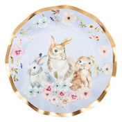 Wavy Salad Plate Charming Easter - 8pkg