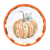 Bright & Thankful Wavy Salad Plate/8pk