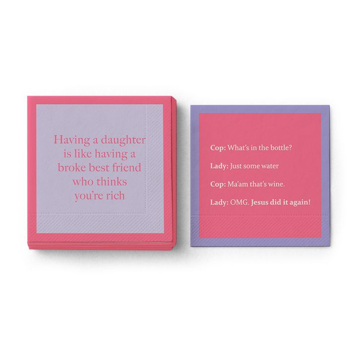 Broke best friend Napkin