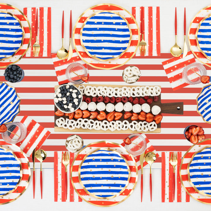 The Ultimate 4th of July Tablescape: Patriotic Confetti