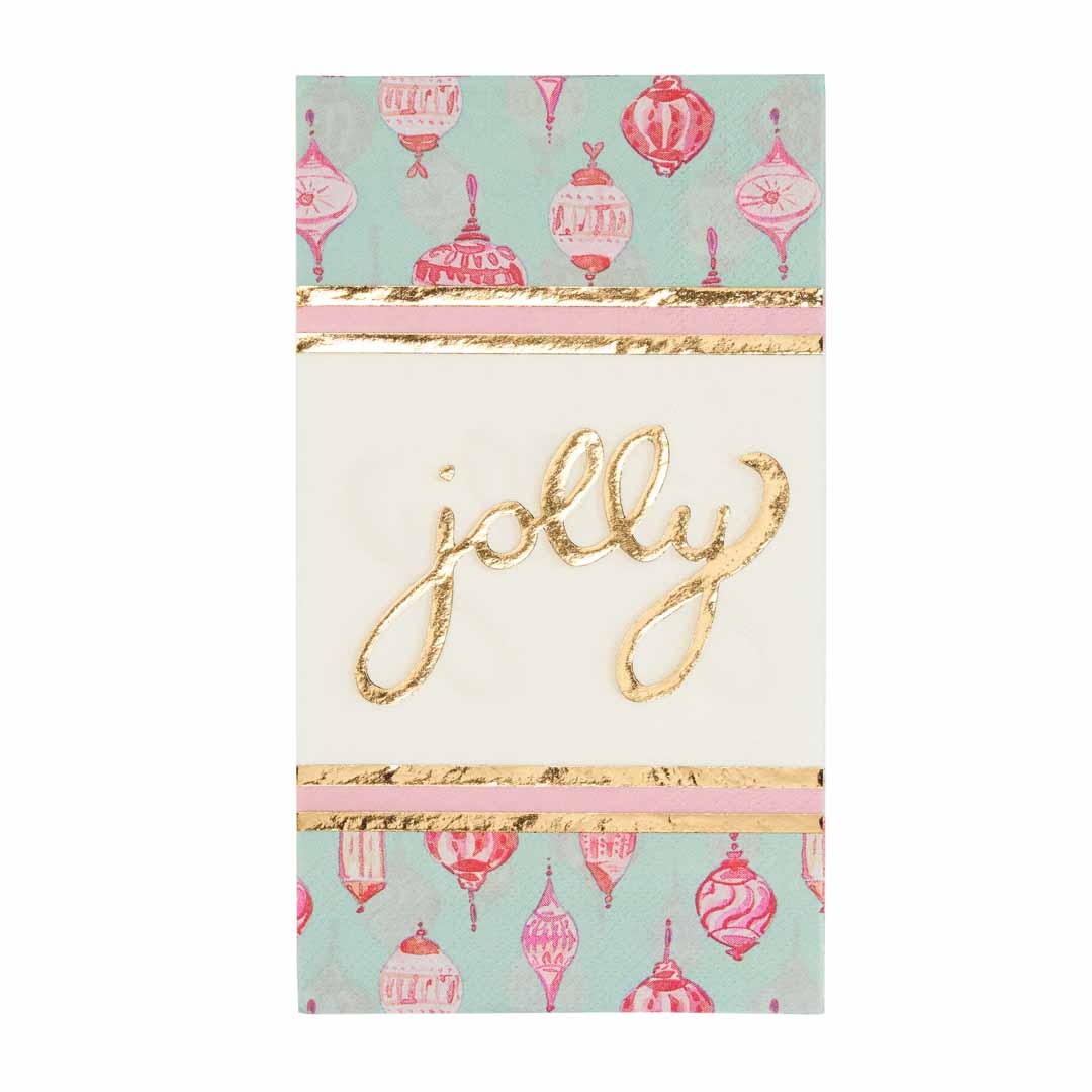 Guest Towel Jolly Holiday/20 pkg