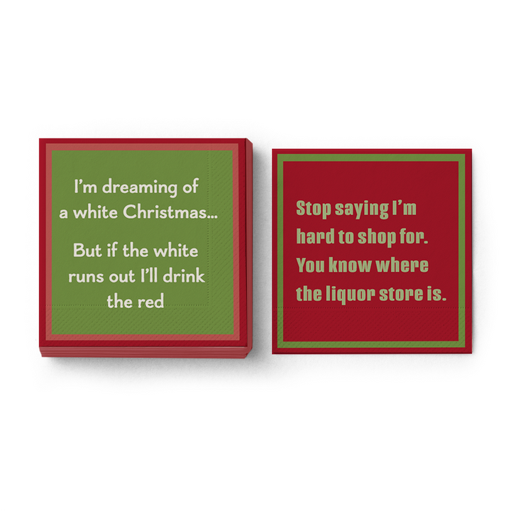 Hard to shop CHRISTMAS Napkin
