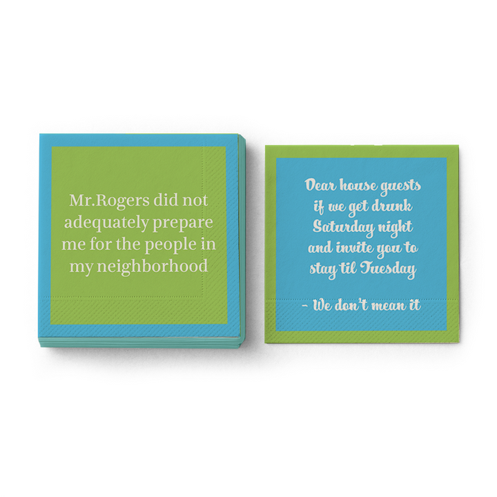 Mr. Rogers Napkin