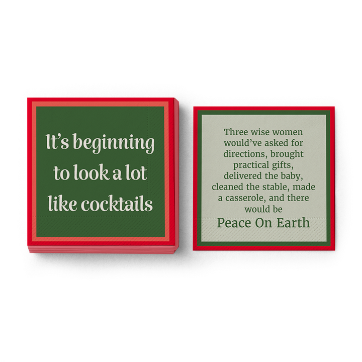 Peace on Earth CHRISTMAS Napkin