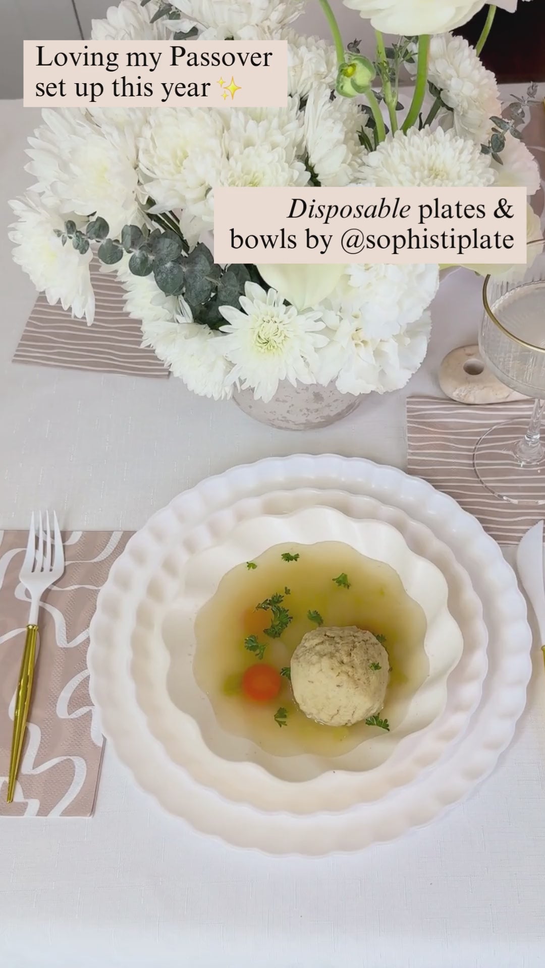 Simply Eco Dinner Plate- White/8pkg