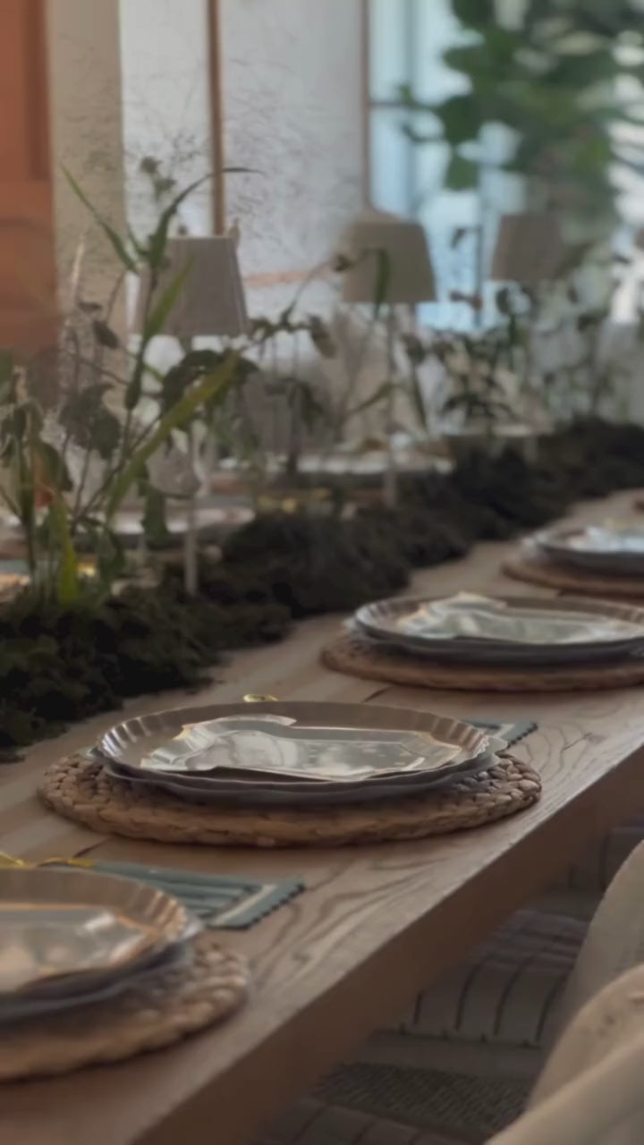 Simply Eco Dinner Plate- Sky Blue/8pkg