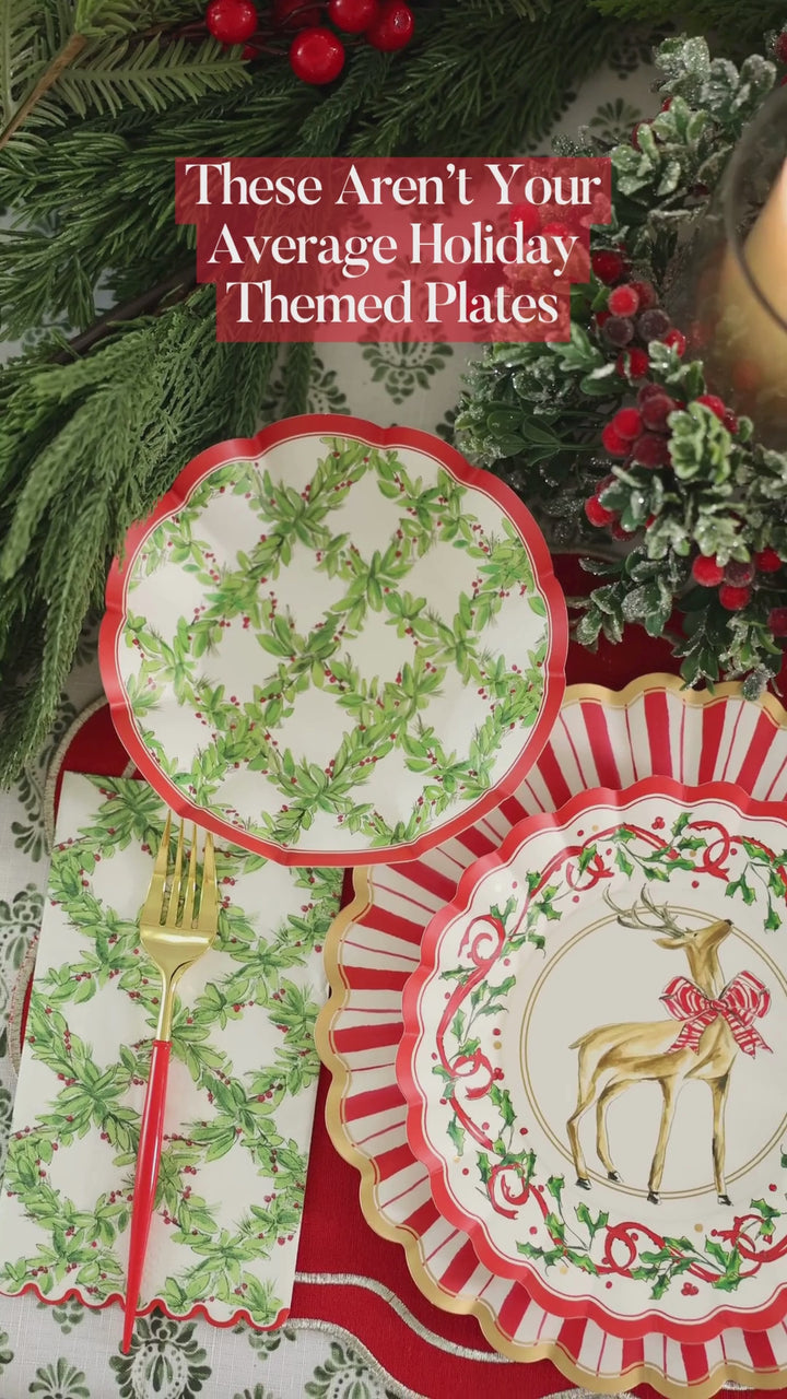Holly Berry Table Setting