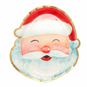 Santa Salad Plate Jolly Holiday/8 pkg