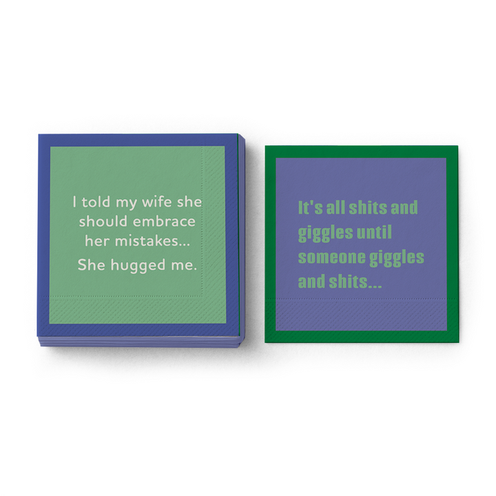 She hugged me Napkin