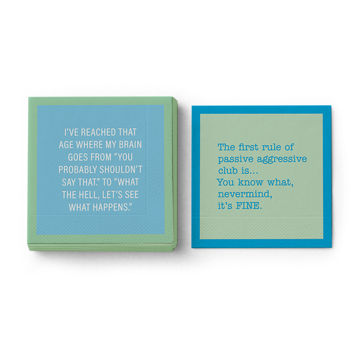 Shouldn't say that Napkin