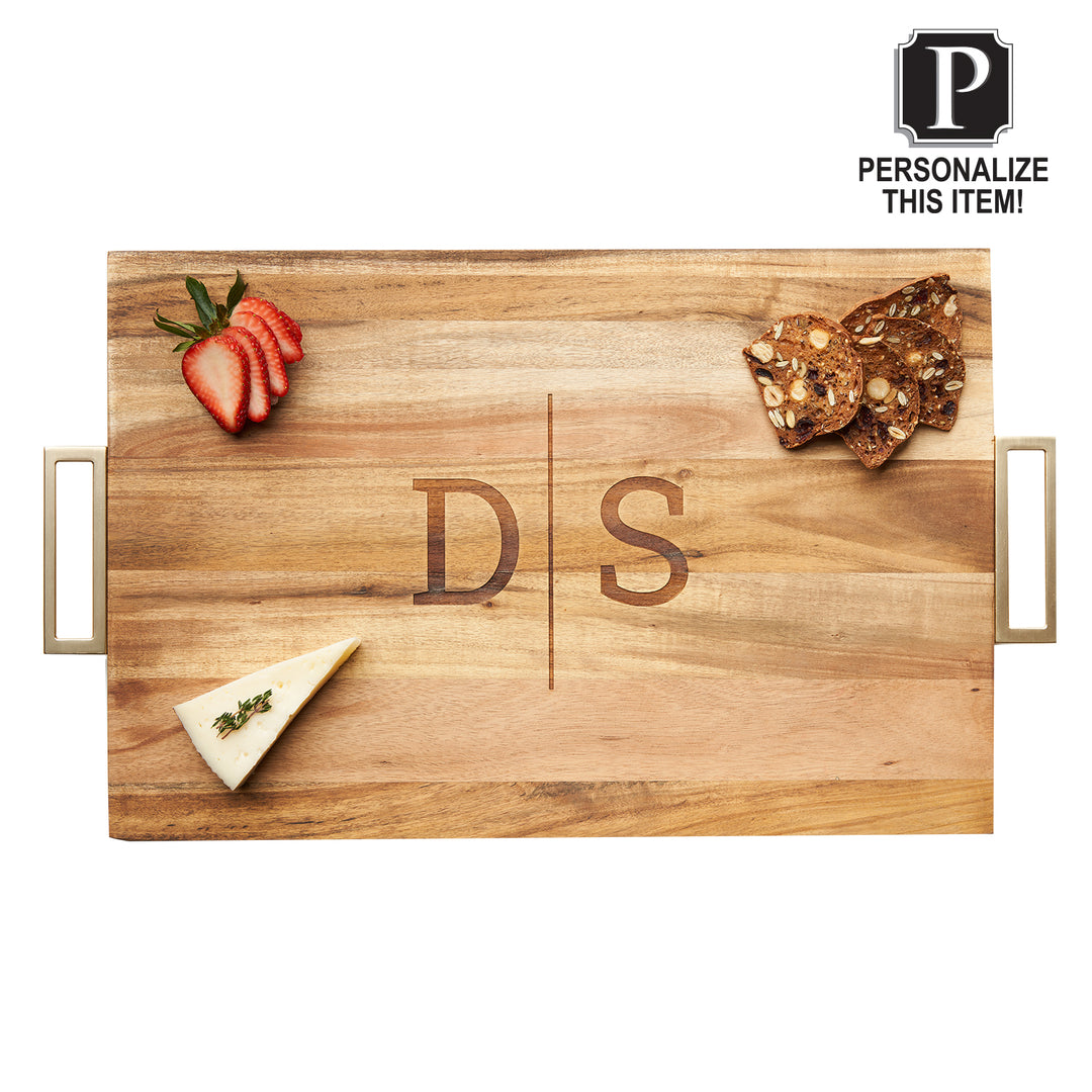 Acacia Modern Rectangle | Personalize | 18" x 12"