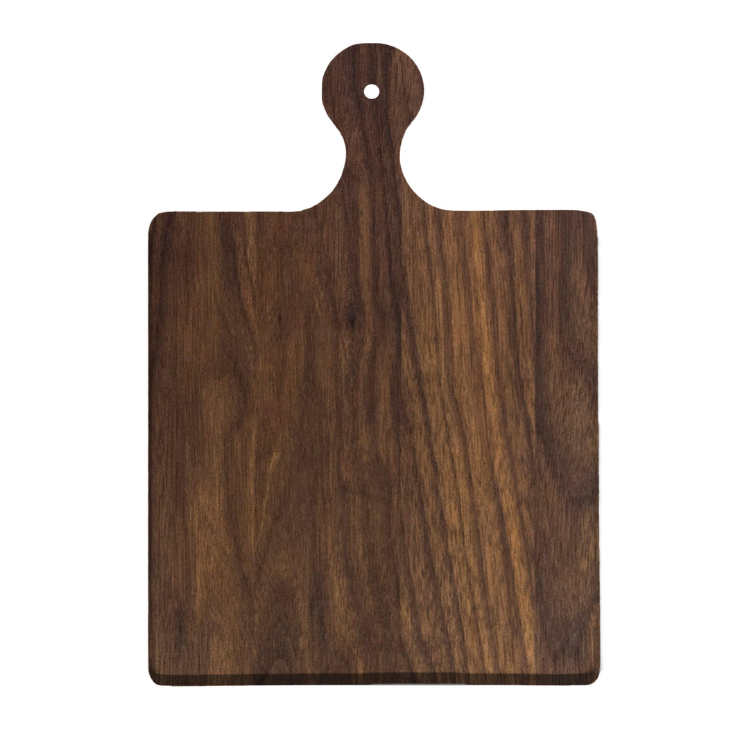 BLACK WALNUT ARTISAN CHEESEBOARD 9 X 6 - PP