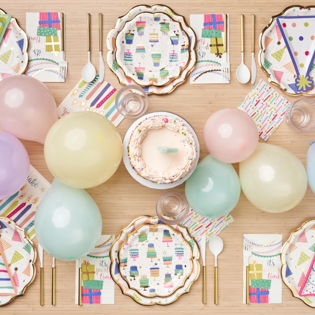 Birthday Candles Table Setting – Sophistiplate LLC