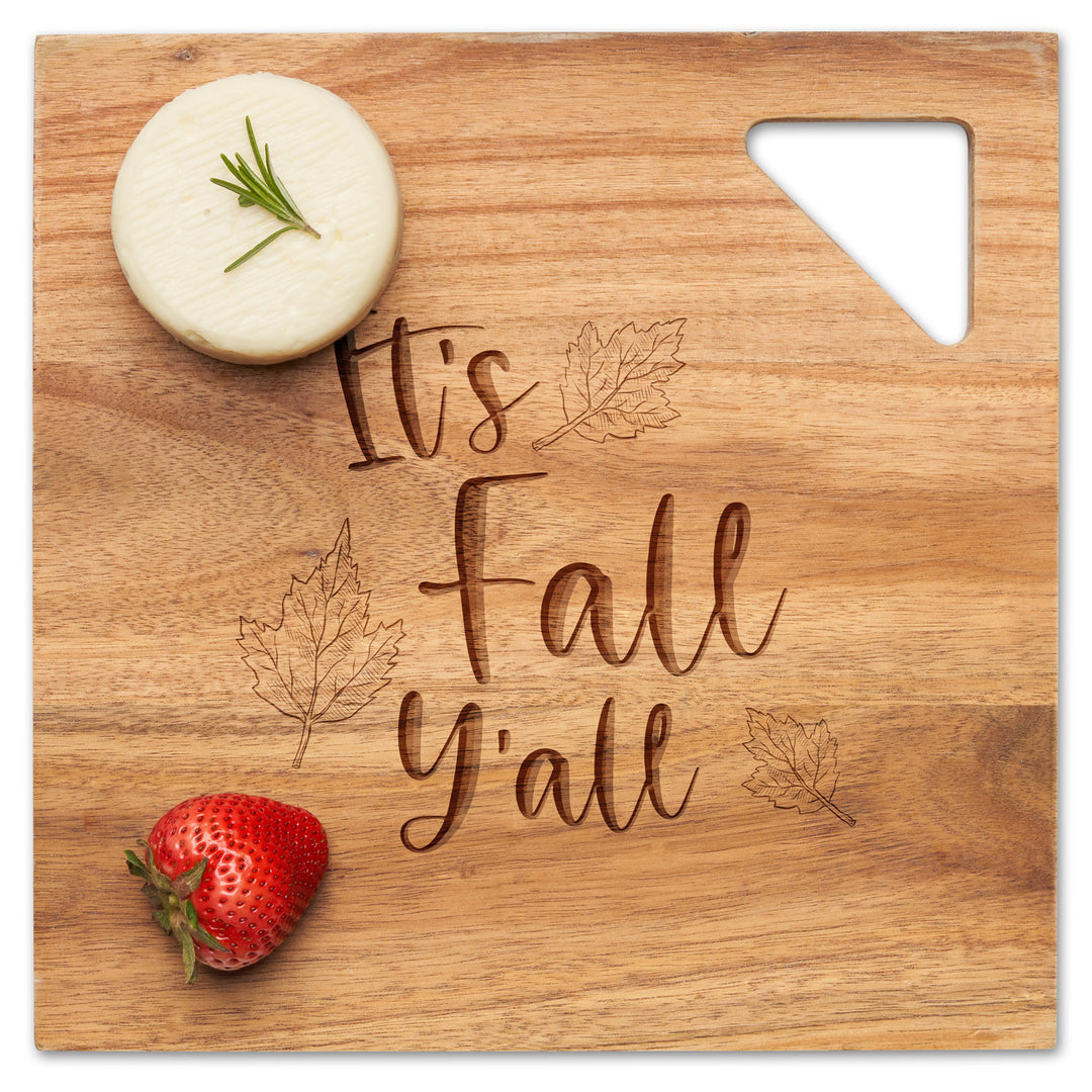 Acacia Modern Geo Square | It's Fall Y'all | 12 x 12"