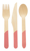 Wood Cutlery Berry / 24 pkg