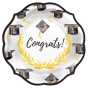 Dinner Plate Graduation/8pk