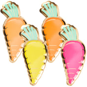 Die-Cut Carrot Plate Hoppy Easter/8pk