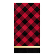 Holiday Buffalo Check Paper Guest Towel/20pk