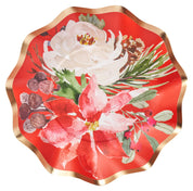 Appetizer/Dessert Bowl Winter Blossom Foil/8pk
