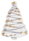Tree Plate Winter Frost/8pk