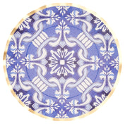 Moroccan Nights Wavy Paper Dinner Plate/8pk