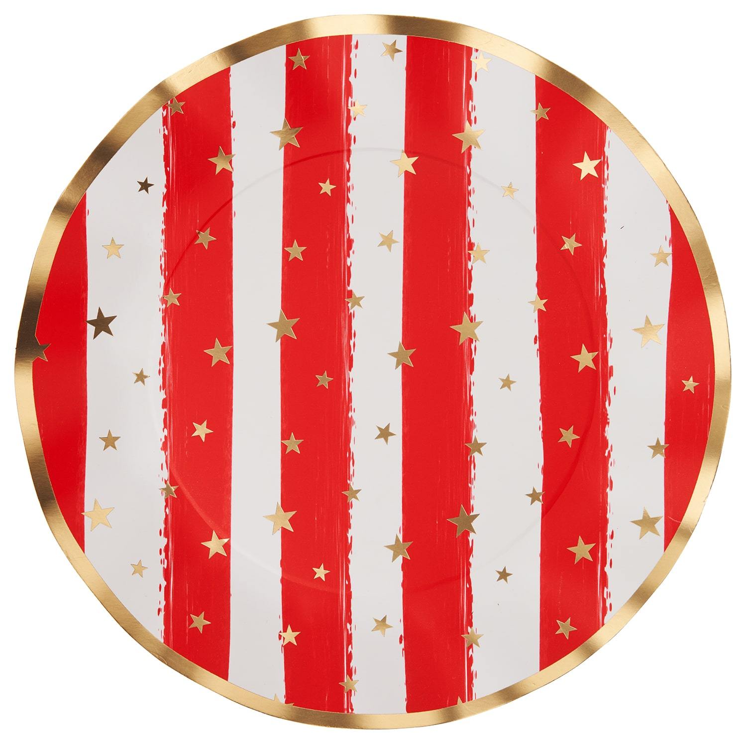 Patriotic paper plates on sale