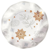 Salad Plate Winter Frost/8pk