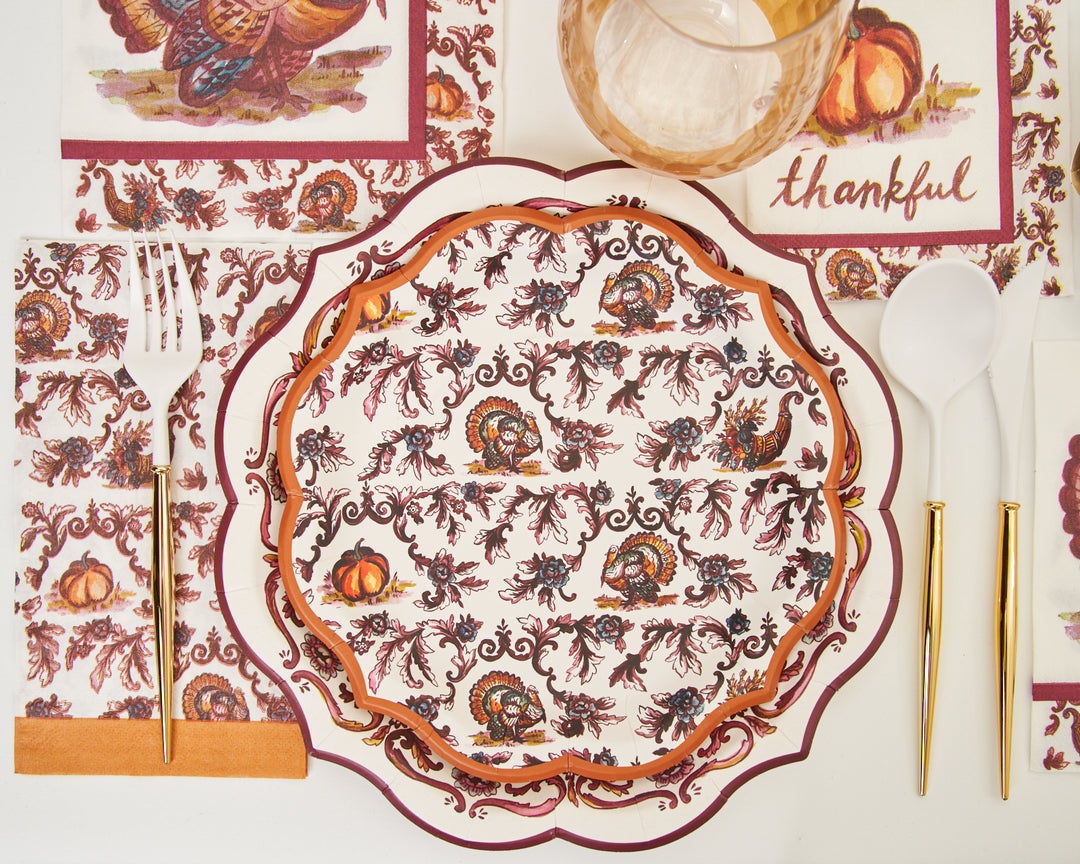 Thanksgiving Disposable Plate Designs You'll Love