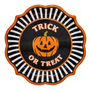 Haunted Halloween Paper Dinner Plate/8pk